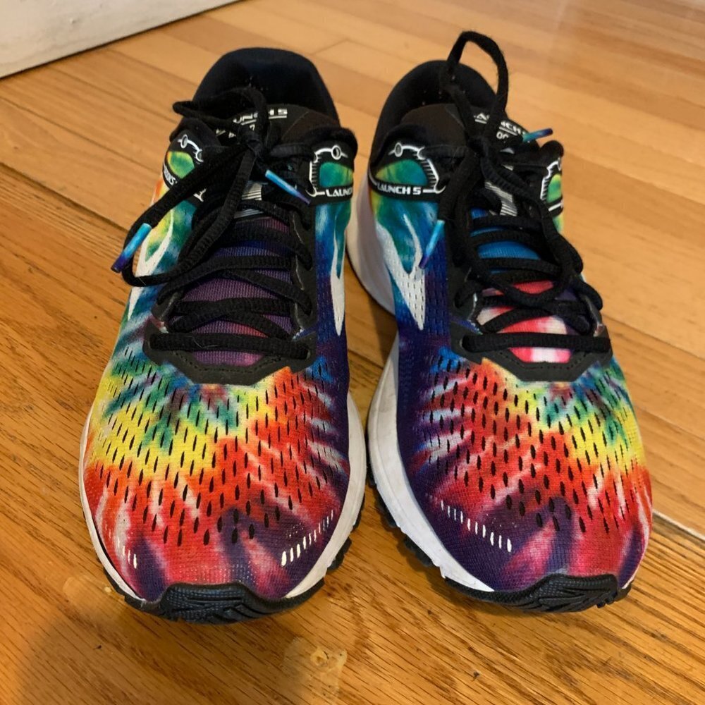 Brooks Launch 5 Sneakers Tie Dye Rock & Roll Marathon Series Athl… - Picture 5 of 13